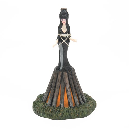 Elvira At The Stake Figurine