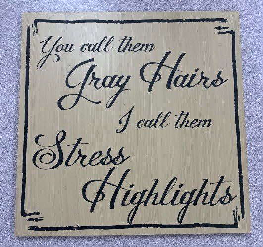 Gray Hair Sign