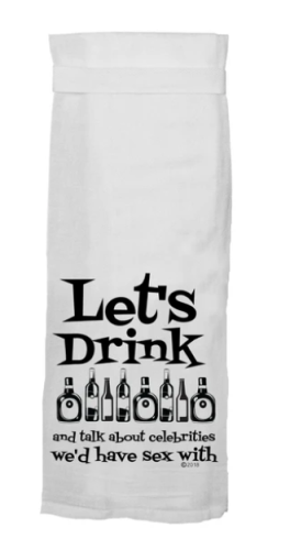 Let's Drink Dish Towel