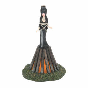 Elvira At The Stake Figurine